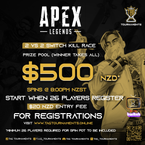 APEX LEGEND TOURNAMENT MIN PLAYERS